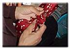 Hand sewing